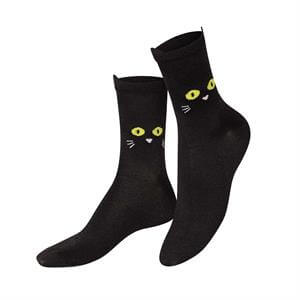 DOIY Cat Walk Black Socks